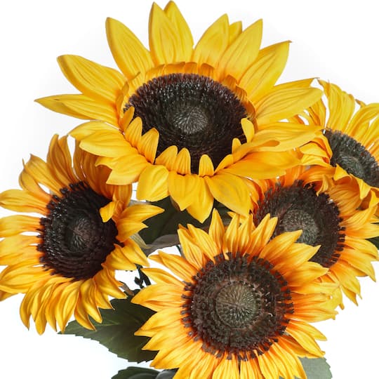 17" Sunflower Water Resistant Bush by Ashland